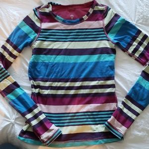 Ivivva girls long sleeve reversible shirt